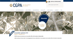 Desktop Screenshot of cgpa.fr
